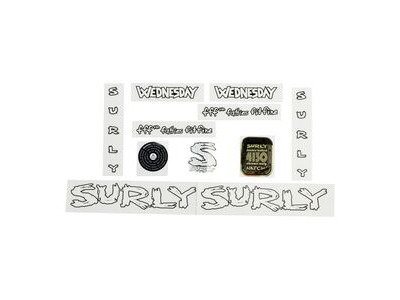 SURLY Wednesday Decal Kit White