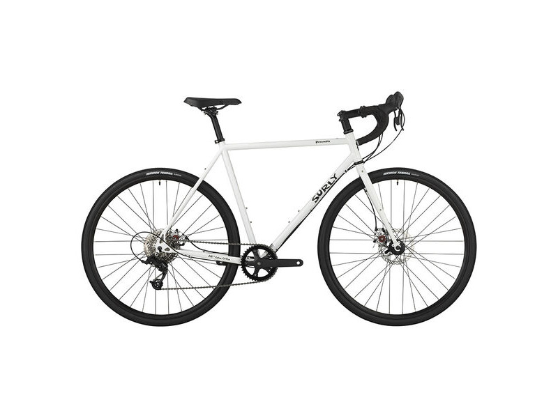 SURLY Preamble Drop Bar 1x9sp 650b Road/Commuter bike, Drop Bar, Disc Brake Thorfrost White click to zoom image
