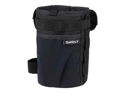 SURLY Dugout Feedbag Feedbag - Adjustable fit suits XXS-XXL frames, carries up to 1L containers
