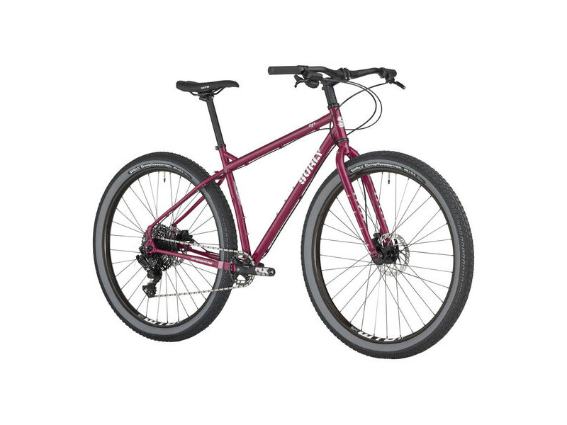 SURLY Ogre 1x10sp 29" Utility Mountain Bike, Microshift/Avid Disc Brake Purple click to zoom image