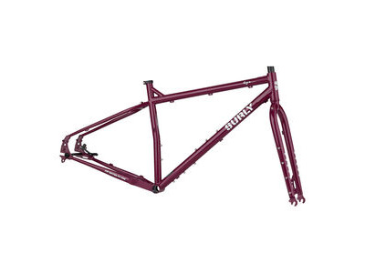 SURLY Ogre Frameset 29er, Off Road/Touring, Butted 4130 Cr-Mo inc Cr-Mo Fork. 145mm DO Purple