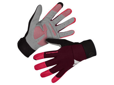 ENDURA Women's Windchill Glove Aubergine