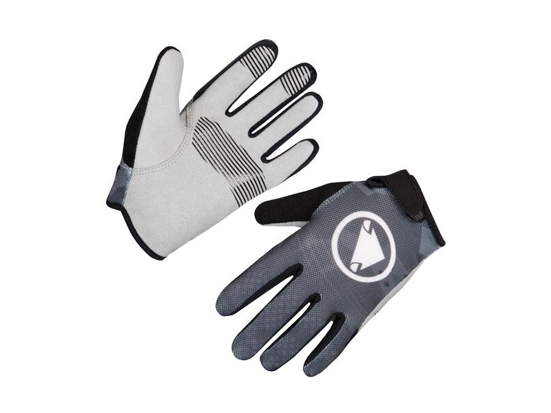 ENDURA Kids Hummvee Glove Grey Camo click to zoom image