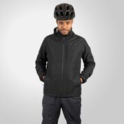 ENDURA Hummvee 3-In-1 Waterproof Jacket Black click to zoom image