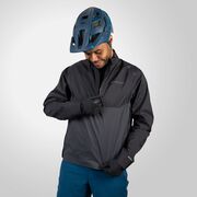 ENDURA MT500 Lite Pullover Waterproof Jacket Black click to zoom image