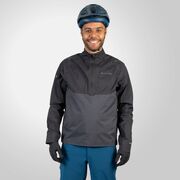 ENDURA MT500 Lite Pullover Waterproof Jacket Black click to zoom image