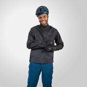 ENDURA MT500 Lite Pullover Waterproof Jacket Black click to zoom image