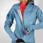 ENDURA Women's SingleTrack Jacket II Blue steel click to zoom image