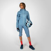 ENDURA Women's SingleTrack Jacket II Blue steel click to zoom image