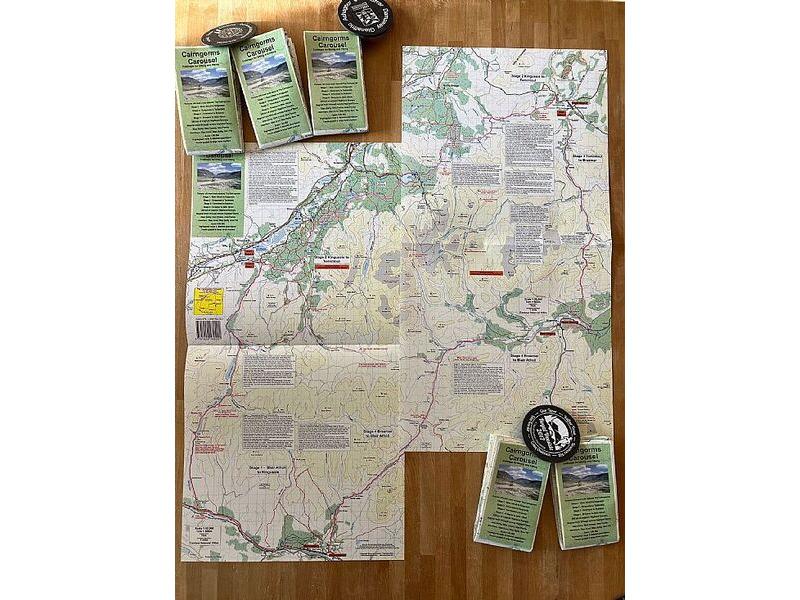 TRAILMAPS Cairngorms Carousel click to zoom image