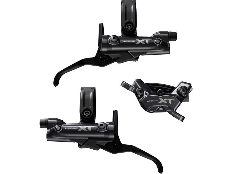 SHIMANO D/BRAKE XT M8220 4pot KIT PM F&R click to zoom image