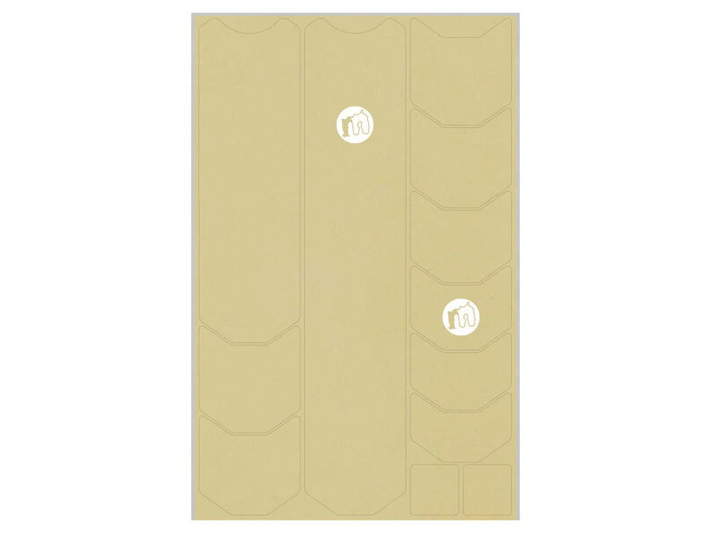 Mucky Nutz Skinz | Frame | Clear | White click to zoom image
