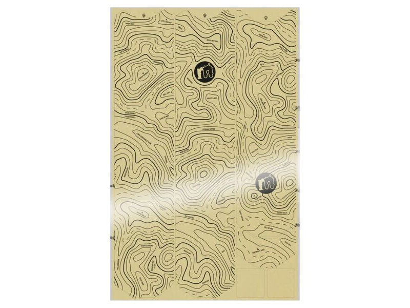 Mucky Nutz Skinz | Frame | Contours | Black click to zoom image